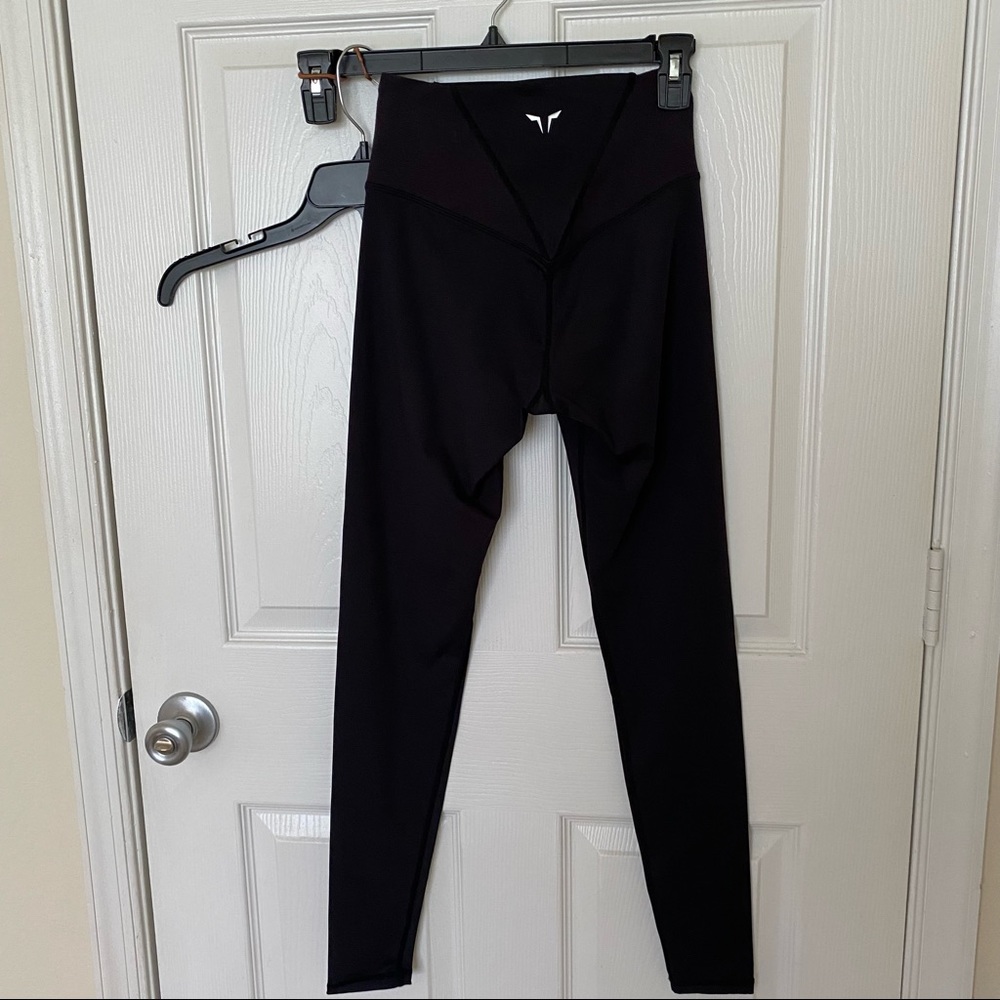 SQUAT WOLF  True Athletic Fit High Waist Leggings Black Size-S